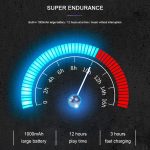 C7 Bluetooth 5.0 Lautsprecher Transparenter LED leuchtender Subwoofer TWS 6D Surround HIFI Stereo Cool Audio, C7 – Bild 16