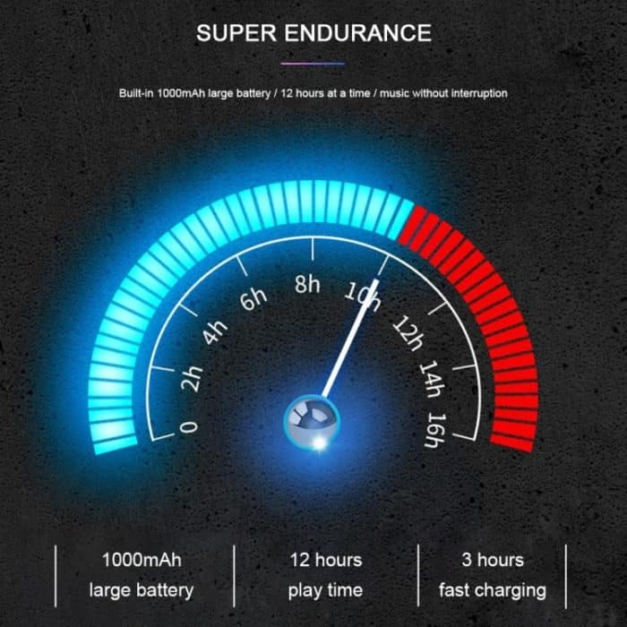 C7 Bluetooth 5.0 Lautsprecher Transparenter LED leuchtender Subwoofer TWS 6D Surround HIFI Stereo Cool Audio, C7 – Bild 16