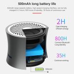 EWA A104 Bluetooth-Lautsprecher MP3-Player Tragbarer Lautsprecher Metallischer USB-Eingang MP3-Player Stereo-Multimedia-Lautsprecher – Bild 4