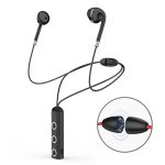 BT313 Magnetische Ohrhörer, Sport-Funkkopfhörer, Freisprecheinrichtung, Bluetooth, HD-Stereo-Bass-Headsets mit Mikrofon