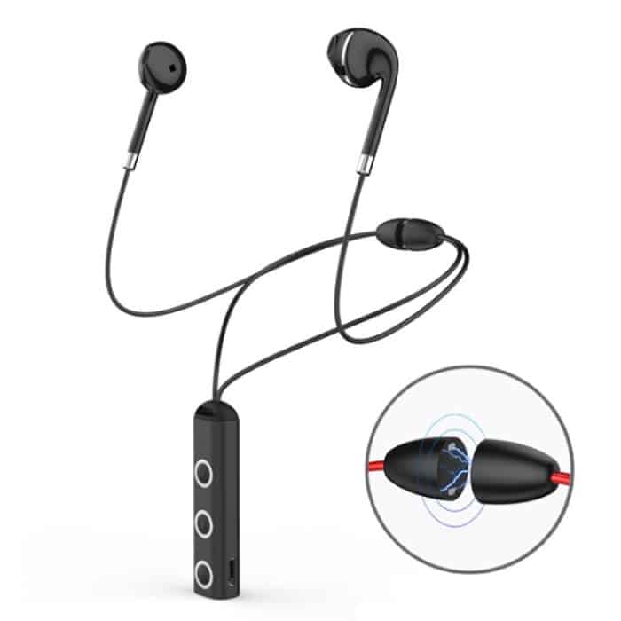 BT313 Magnetische Ohrhörer, Sport-Funkkopfhörer, Freisprecheinrichtung, Bluetooth, HD-Stereo-Bass-Headsets mit Mikrofon – Bild 1