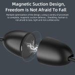 BT313 Magnetische Ohrhörer, Sport-Funkkopfhörer, Freisprecheinrichtung, Bluetooth, HD-Stereo-Bass-Headsets mit Mikrofon – Bild 11