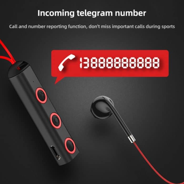 BT313 Magnetische Ohrhörer, Sport-Funkkopfhörer, Freisprecheinrichtung, Bluetooth, HD-Stereo-Bass-Headsets mit Mikrofon – Bild 14