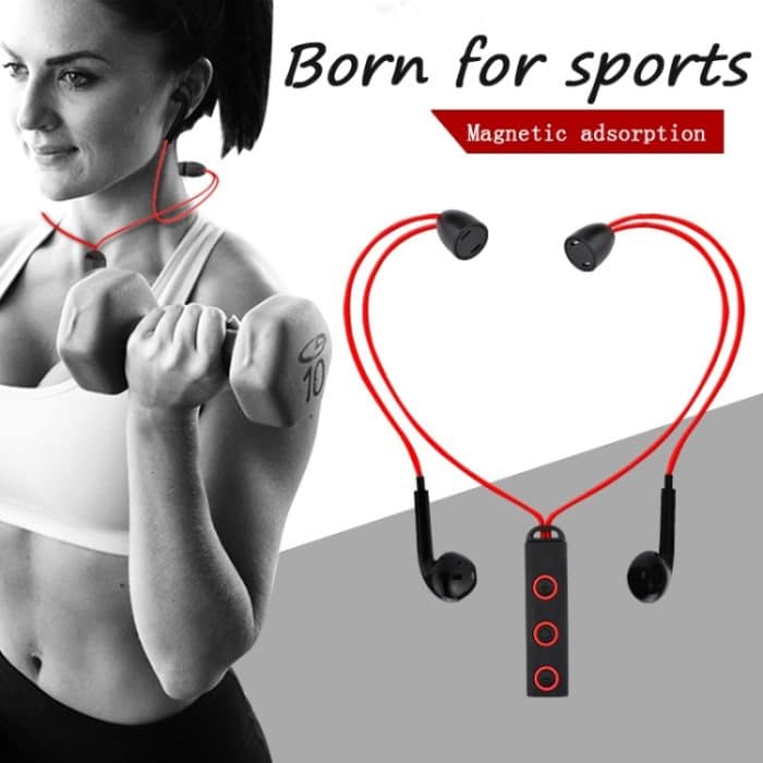 BT313 Magnetische Ohrhörer, Sport-Funkkopfhörer, Freisprecheinrichtung, Bluetooth, HD-Stereo-Bass-Headsets mit Mikrofon – Bild 8