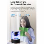 Feinblauer Bluetooth-Lautsprecher MK-22 TWS mit magnetischer Absorption und LED-Lichtlautsprecher – Bild 14