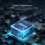 ORICO TCM2F-C3 NGFF M.2 Festplattengehäuse, werkzeuglose Typ-C-Schnittstelle Transparente Festplattenbox – Bild 8