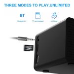 AEC BT508 Drahtloses Laden Bluetooth-Lautsprecher LED Wecker Power Bank Drei-in-Eins-Lautsprecher – Bild 9