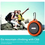 C6a Outdoor Chuck Drahtloser Bluetooth-Autolautsprecher mit Saugnapf, unterstützt TF-Karte – Bild 8