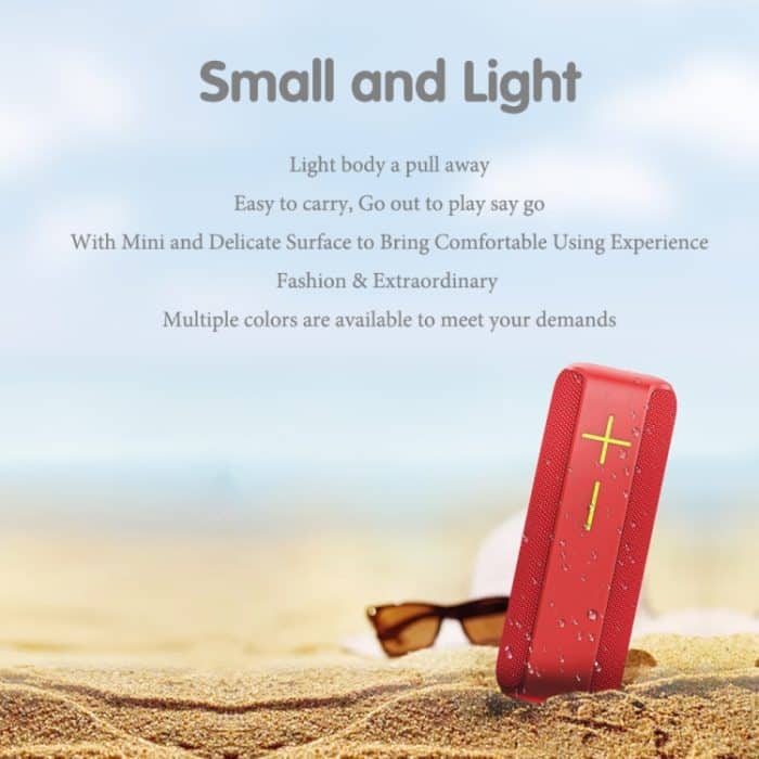 P15 10W tragbarer Bluetooth-Lautsprecher, Außenlautsprecher, Soundsystem, Stereo, unterstützt TF und FM – Bild 5