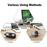 BT628 10W tragbare TWS transparente Bluetooth-Lautsprecher mit magnetisch anschließbarer Basis Outdoor-Stereo-Bass-Subwoofer – Bild 13