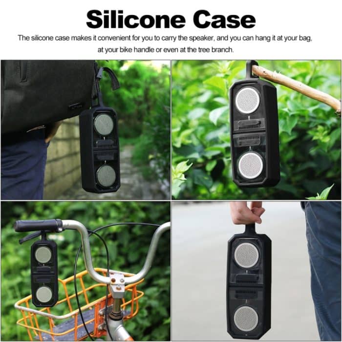 BT628 10W tragbare TWS transparente Bluetooth-Lautsprecher mit magnetisch anschließbarer Basis Outdoor-Stereo-Bass-Subwoofer – Bild 14