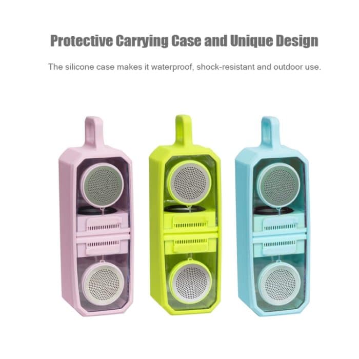 BT628 10W tragbare TWS transparente Bluetooth-Lautsprecher mit magnetisch anschließbarer Basis Outdoor-Stereo-Bass-Subwoofer – Bild 5