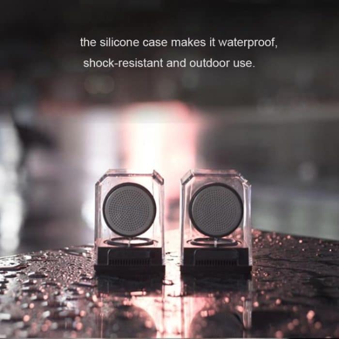 BT628 10W tragbare TWS transparente Bluetooth-Lautsprecher mit magnetisch anschließbarer Basis Outdoor-Stereo-Bass-Subwoofer – Bild 6