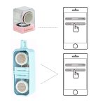 BT628 10W tragbare TWS transparente Bluetooth-Lautsprecher mit magnetisch anschließbarer Basis Outdoor-Stereo-Bass-Subwoofer – Bild 9