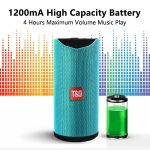 TG113 Tragbare Bluetooth-Lautsprecher, wasserdichter Stereo-Außenlautsprecher, MP3-Bass-Soundbox mit FM-Radio – Bild 13