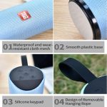 TG113 Tragbare Bluetooth-Lautsprecher, wasserdichter Stereo-Außenlautsprecher, MP3-Bass-Soundbox mit FM-Radio – Bild 16