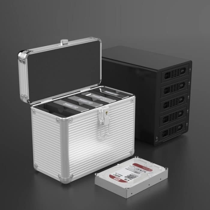 ORICO BSC35-05 2,5 / 3,5-Zoll-Festplattenschutzbox aus Aluminiumlegierung – Bild 7