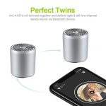 EWA A107 TWS Tragbarer Super-Mini-Bluetooth-Lautsprecher, kabelloser Subwoofer, Boom-Box, Computer-Lautsprecher, Bocinas-Duschlautsprecher – Bild 3