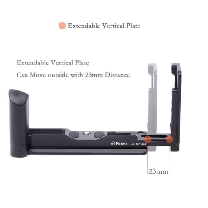 Vertikaler Shoot-Schnellwechsel-L-Plattenhalter für FUJIFILM X Pro 3 – Bild 9