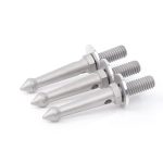 3PCS Professional Stativ Edelstahl Fußspikes