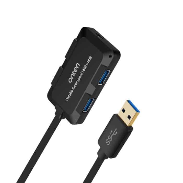 Onten 8102B USB 3.0 auf USB 3.0 x 4 Adapter – Bild 2