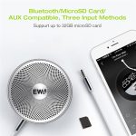 EWA A3 Mini-Lautsprecher, 8 W, 3D-Stereo-Musik-Surround, kabellose Bluetooth-Lautsprecher, tragbar, Sonud-Bass, unterstützt TF-Karten, USB – Bild 4