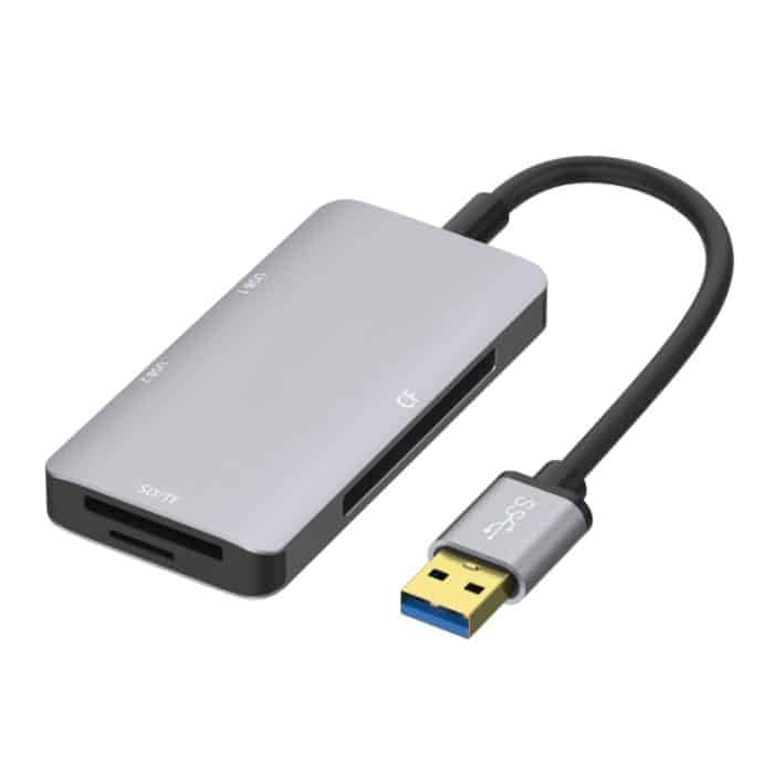 Onten 8107 USB3.0 HUB mit CF SD TF Kartenleser – Bild 1