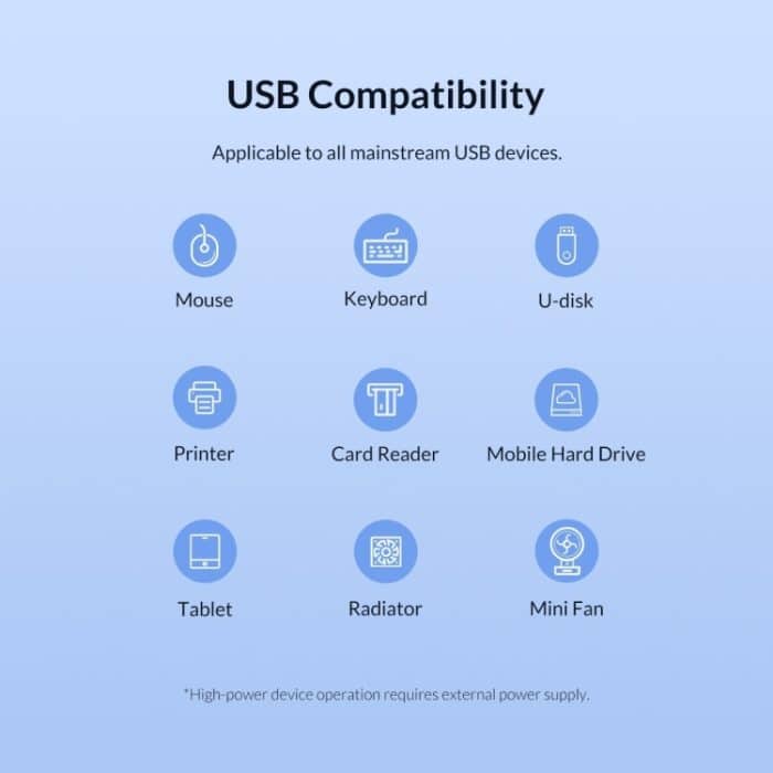 Onten 8107 USB3.0 HUB mit CF SD TF Kartenleser – Bild 6