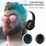 VJ033 Multifunktions-Upgrade Bluetooth 5.0 Headset Stereo Wireless LED Mikrofon FM Radio Headset – Bild 12