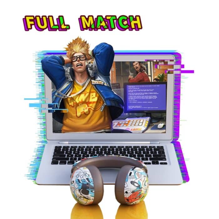 VJ086 Graffiti-Headset, kabelloses Sport-Bluetooth-Headset, Wassertransfer-Farbdruck-Headset, unterstützt TF, FM – Bild 12