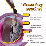 VJ086 Graffiti-Headset, kabelloses Sport-Bluetooth-Headset, Wassertransfer-Farbdruck-Headset, unterstützt TF, FM – Bild 9