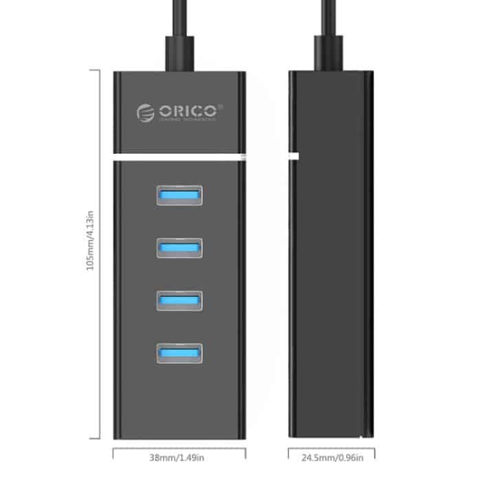 ORICO W6PH4-U3 4-Port USB3.0 HUB – Bild 2