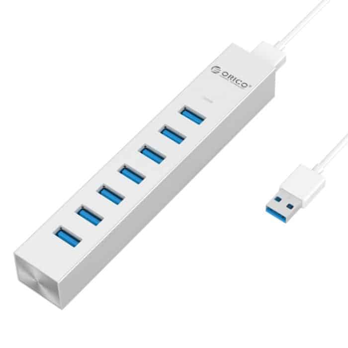 ORICO ASH7-U3 Aluminiumlegierung 7-Port USB3.0 HUB – Bild 2