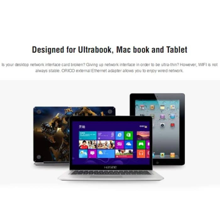 ORICO UTJ-U2 USB2.0 Fast Ethernet Netzwerkadapter – Bild 7