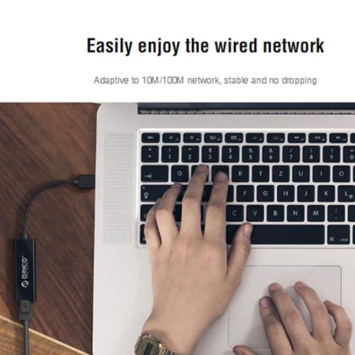 ORICO UTJ-U2 USB2.0 Fast Ethernet Netzwerkadapter – Bild 9