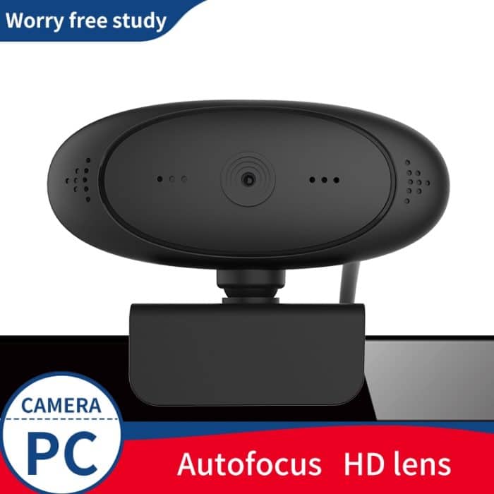 Full HD 1080P Webcam Eingebautes Mikrofon Intelligente Webkamera USB-Streaming Live-Kamera mit Rauschunterdrückung – Bild 2