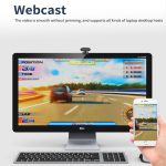 Full HD 1080P Webcam Eingebautes Mikrofon Intelligente Webkamera USB-Streaming Live-Kamera mit Rauschunterdrückung – Bild 15