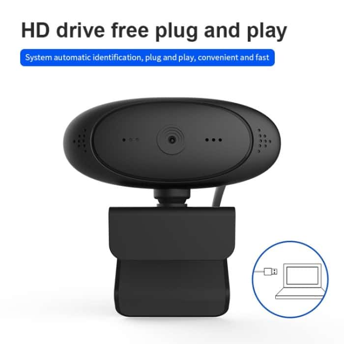 Full HD 1080P Webcam Eingebautes Mikrofon Intelligente Webkamera USB-Streaming Live-Kamera mit Rauschunterdrückung – Bild 5