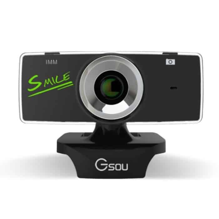 SYA009447.jpg Gsou B18S HD Webcam Eingebautes Mikrofon Smart Web Camera USB-Streaming Live-Kamera mit Rauschunterdrückung – Bild 1