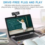 Gsou B18S HD Webcam Eingebautes Mikrofon Smart Web Camera USB-Streaming Live-Kamera mit Rauschunterdrückung – Bild 15