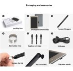 Tragbares 9-Zoll-Smart-Digital-Zeichenbrett Bluetooth USB-Anschluss an Mobiltelefon, Cloud Note mit hochpräzisem Schreibstift – Bild 7