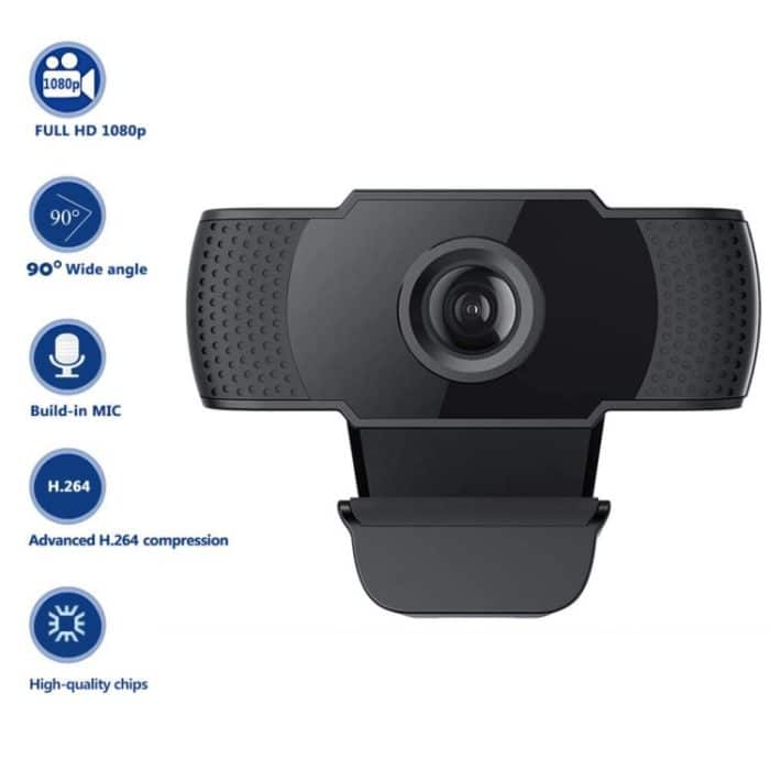 HD 1080P Megapixel USB Webcam Kamera CMOS Sensor mit MIC für Computer PC Laptops – Bild 2