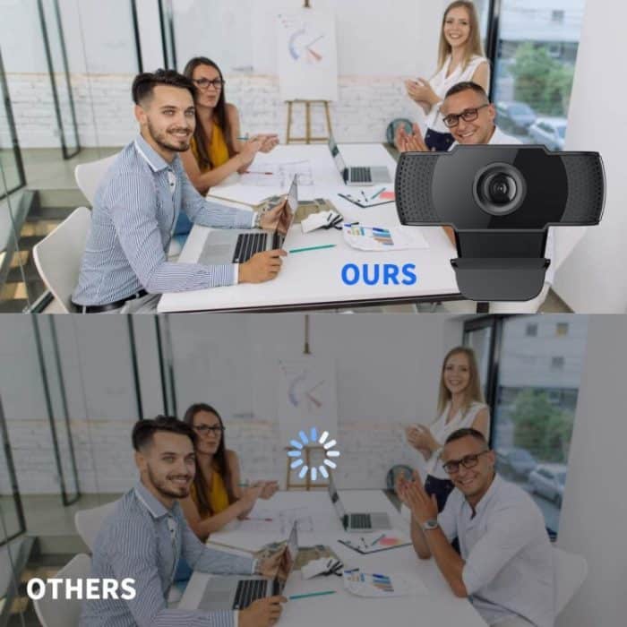 HD 1080P Megapixel USB Webcam Kamera CMOS Sensor mit MIC für Computer PC Laptops – Bild 6