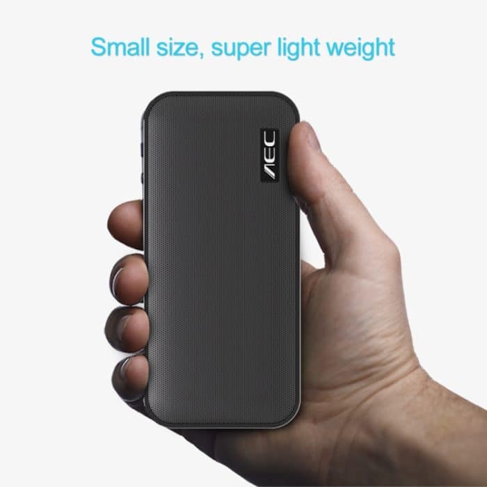 AEC BT-205 Tragbarer kabelloser Bluetooth-Lautsprecher, Stereo-Musiklautsprecher, integriertes Mikrofon, unterstützt TF-Karte – Bild 12