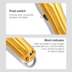 VGR V-057 8W USB Metal Professional Oil Head Push White Hair Clipper – Bild 5