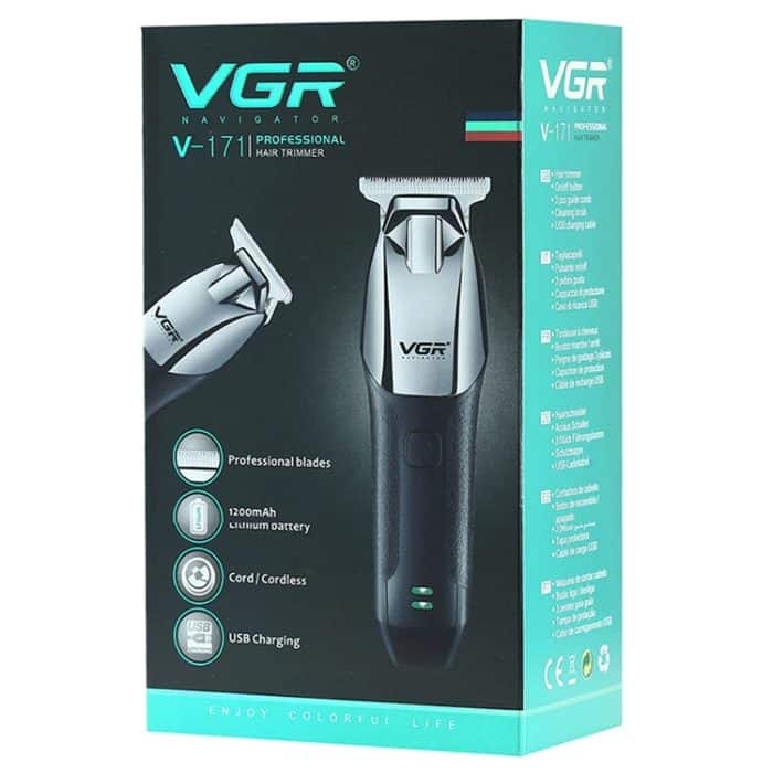 VGR V-171 5W USB Portable Push White Electric Clippers – Bild 4