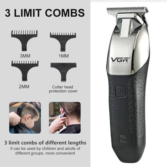 VGR V-171 5W USB Portable Push White Electric Clippers – Bild 8