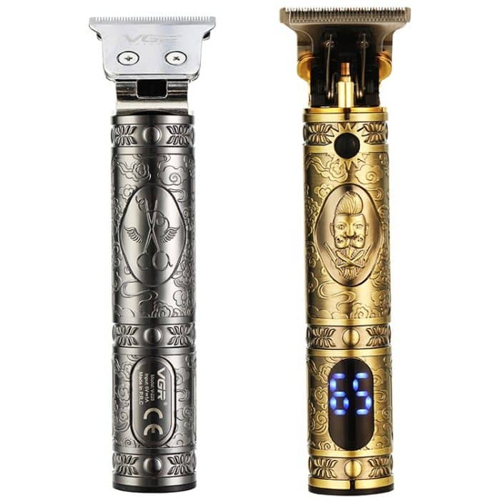 VGR V-228 5W USB Retro-Gravur-Haarschneidemaschine mit LED-Digitalanzeige, V-228 (Bronze), V-228 (Silver) – Bild 2