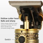 VGR V-228 5W USB Retro-Gravur-Haarschneidemaschine mit LED-Digitalanzeige, V-228 (Bronze), V-228 (Silver) – Bild 4