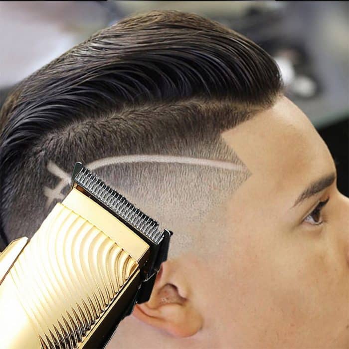 VGR V-280 10W USB-Elektro-Haarschneider aus Metall mit LED-Digitalanzeige, V-280 (Black), V-280 (Gold) – Bild 6